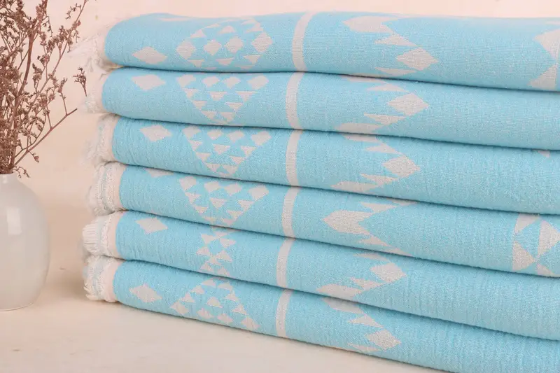 Gift For Mom, Bachelorette Beach Towel, Gifts For Him, Summer Gift, Sand-free towel, Beach Towel Bulk, 70x40 Cotton Dolphin Patterned Towel - 2