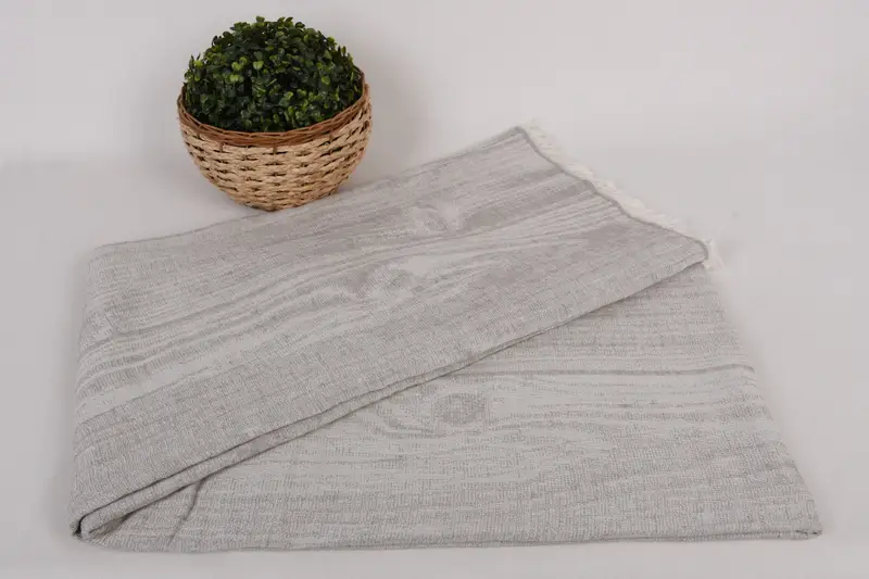 Housewarming Gift, Spa Gift, Halloween Blanket, Bridesmaid Gifts, Turkish Blanket Queen, Bridal Shower Gift, 80x60 Cotton Set of 5 Towel - 5