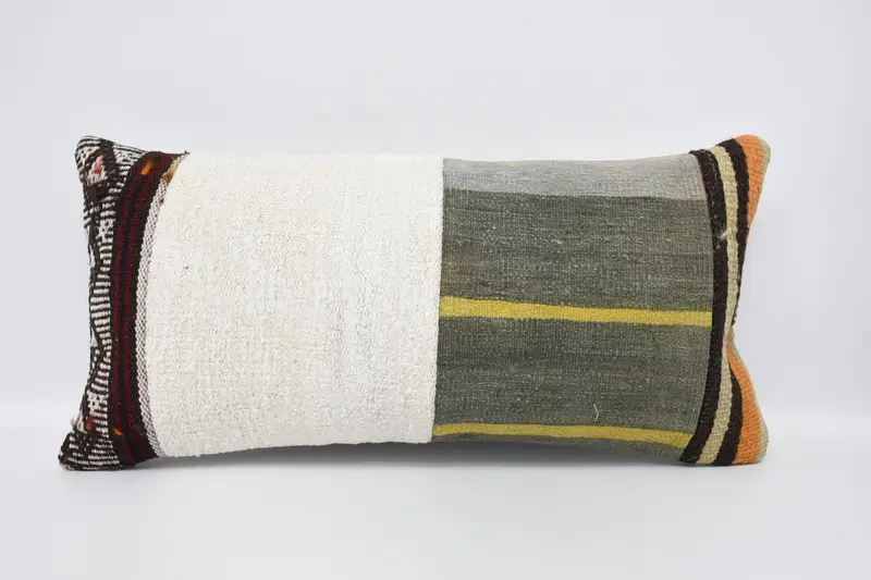 Vintage Moroccan Pillow, 30x60 cm Christmas Gift LuxuryGreen Pillow Cover - 1