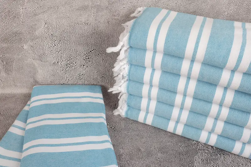 Wedding Favors, Cotton towel, Monogram Turkish Bath Towel, Valentines Day Gift Idea, Monogram Beach Towel, 68x36 Cotton Striped Terry Towel - 2