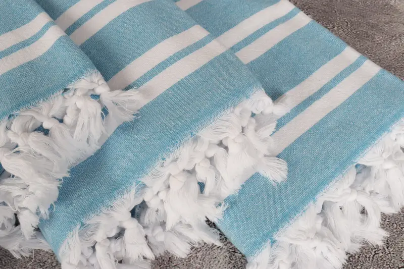 Wedding Favors, Cotton towel, Monogram Turkish Bath Towel, Valentines Day Gift Idea, Monogram Beach Towel, 68x36 Cotton Striped Terry Towel - 5