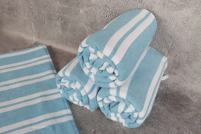 Wedding Favors, Cotton towel, Monogram Turkish Bath Towel, Valentines Day Gift Idea, Monogram Beach Towel, 68x36 Cotton Striped Terry Towel - 8