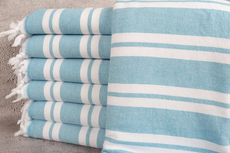 Wedding Favors, Cotton towel, Monogram Turkish Bath Towel, Valentines Day Gift Idea, Monogram Beach Towel, 68x36 Cotton Striped Terry Towel - 1