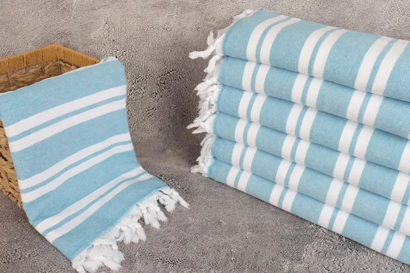 Wedding Favors, Cotton towel, Monogram Turkish Bath Towel, Valentines Day Gift Idea, Monogram Beach Towel, 68x36 Cotton Striped Terry Towel - 3