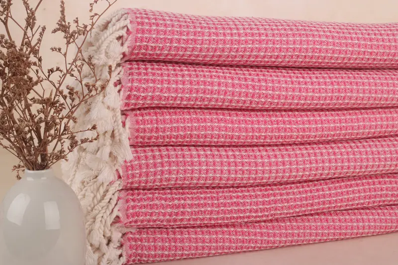 Gift For Her, Turkish Towel Set, Personalized Gift For Her, 68x36 Cotton Waffle Towel, Bridesmaid Gift Towel, Custom Towel Beach, Absorbent towel - 2