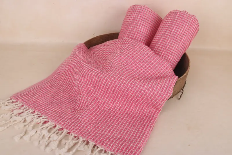 Gift For Her, Turkish Towel Set, Personalized Gift For Her, 68x36 Cotton Waffle Towel, Bridesmaid Gift Towel, Custom Towel Beach, Absorbent towel - 6