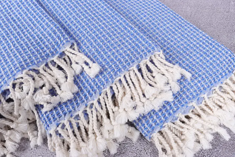 Wedding Favors, Embroidery Towels, Vegas Bachelorette Party Favors, Custom Name Towel, Personalized Gift, Luxury towel, 68x36 Cotton Waffle Towel - 5