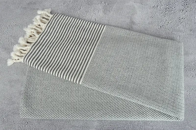Travel towel, Beach Towel Monogram, Peshtemal Towel USA, 70x36 Cotton Striped Towel, Custom Gifts, Peshtemal Towel, Bachelorette Party Decorations - 6