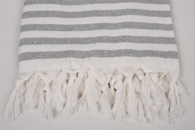 Organic Cotton Towel, Wedding Gifts Towel, Bachelorette Party Favors, Bachelorette Party Favor, Sand-free towel, 68x36 Cotton Striped Terry Towel - 3