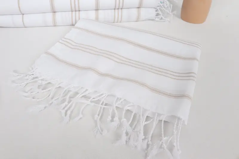Gift For The Home Decor, 40x24 Cotton Striped Towel, Handmade Gift, Turkish Towel Hand Towel, Monogrammed Hand Towel, Custom Hand Towel, Gym Towel - 5