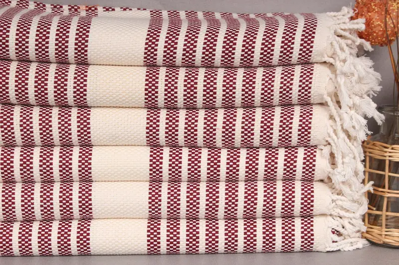 Bachelorette Gifts, Absorbent Turkish towel, Florida Bachelorette Party Favors, Wedding Gift Ideas, Home Decor Gifts, 70x40 Cotton Striped Towel - 2