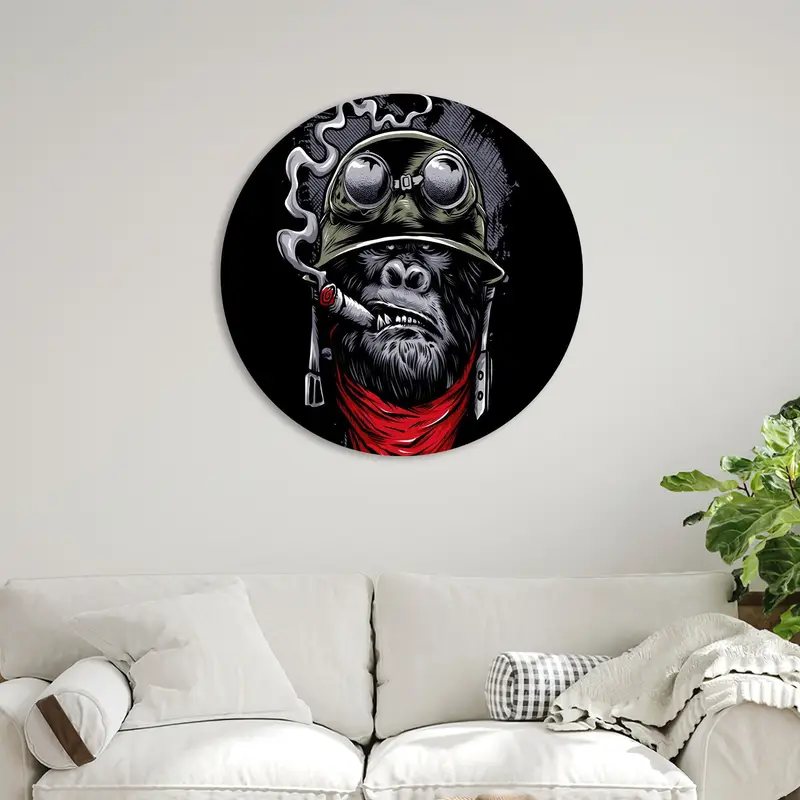 Schicke Chimp-Leinwand: Werten Sie Ihre Männerhöhle oder Ihr Jungenzimmer auf