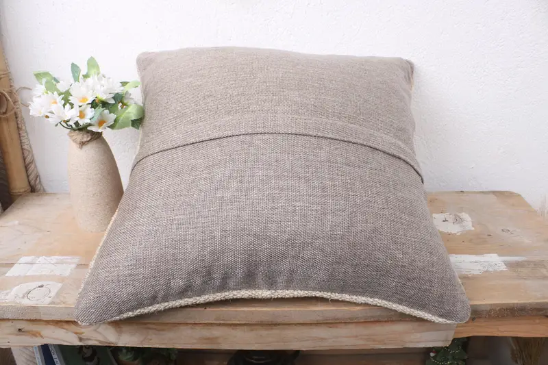 Pillow Cover, Sofa Cushion, 16x16 White Pillow, Boho Pillow, Meditation Pillow Case, Gift Pillow, Turkish Pillow, Decorative Bolster Cushion - 7
