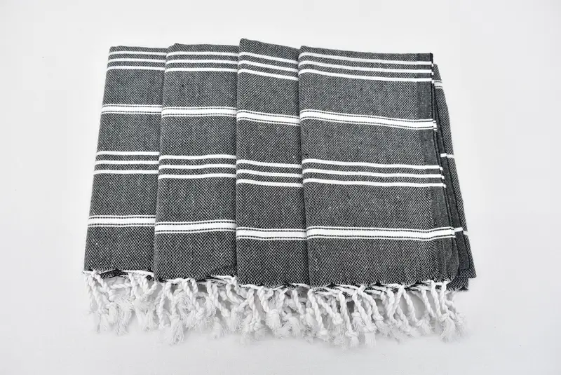 Kleine Badetücher, Brautduschenbevorzugungen, 40x24 Baumwollstreifenhandtuch, türkisches Handtuch, Brautjungfernhandtuch, Wohnkulturgeschenke, türkisches Geschirrtuch - 3
