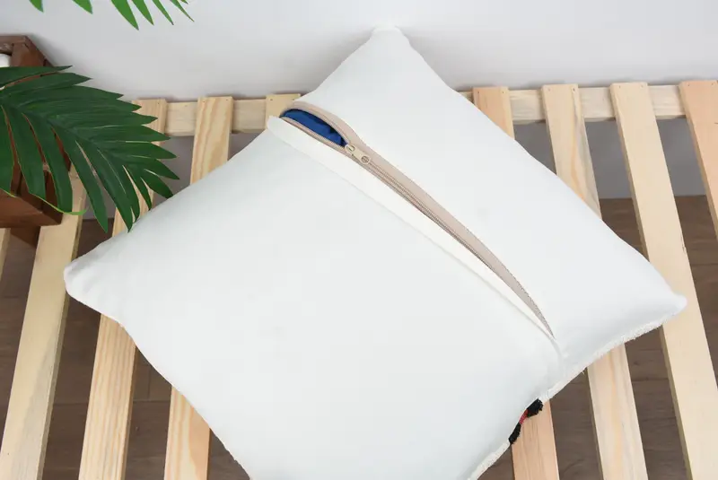 Boho Chic Pillow, Pillow Sham, Vintage Kilim Pillow, Gift Pillow, Tribal Cushion Case, Handmade Kilim Cushion, 18x18 White Pillow, Authentic Pillow - 8
