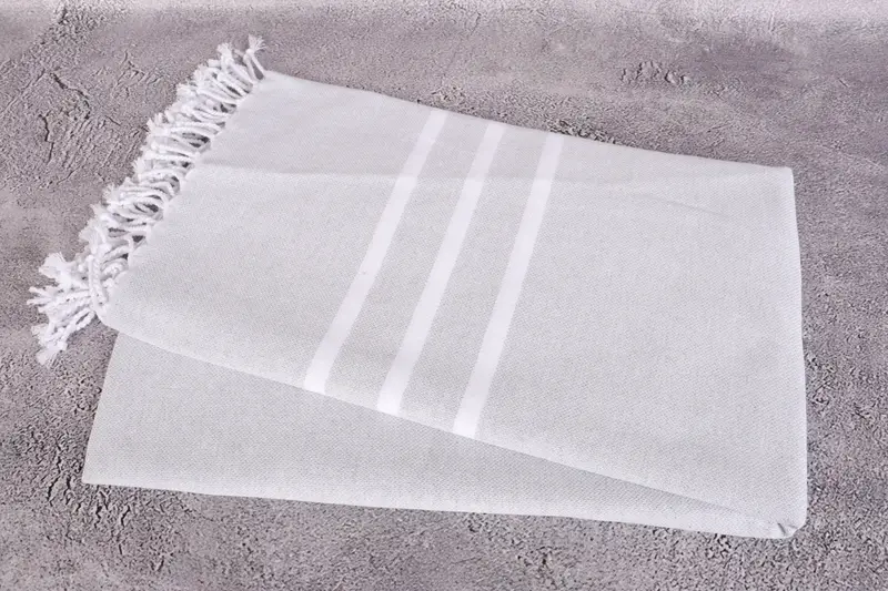 70x40 Cotton Striped Towel, Bachelorette Party Gifts Bridesmaids, Personalised Gift, Lightweight towel, Turkish Beach Towel Monogram, Soft towel - 6