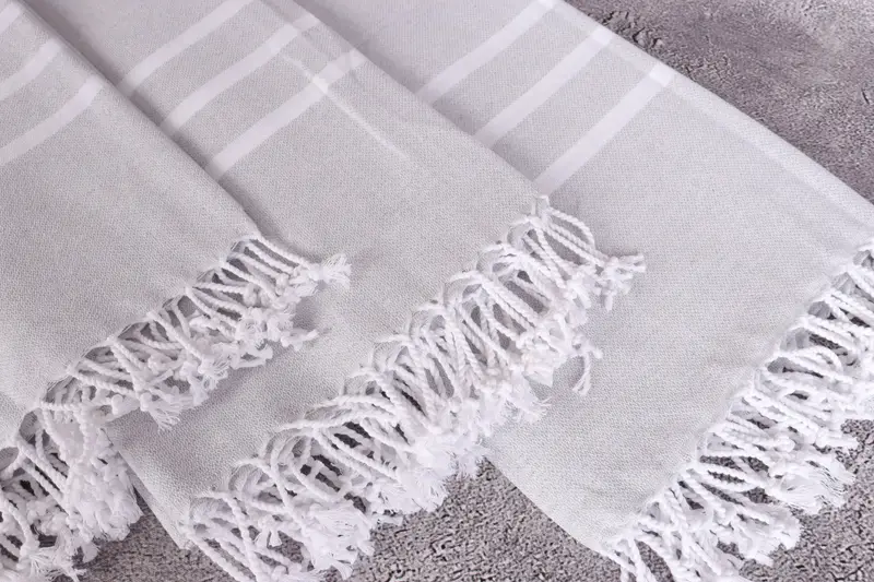70x40 Cotton Striped Towel, Bachelorette Party Gifts Bridesmaids, Personalised Gift, Lightweight towel, Turkish Beach Towel Monogram, Soft towel - 5