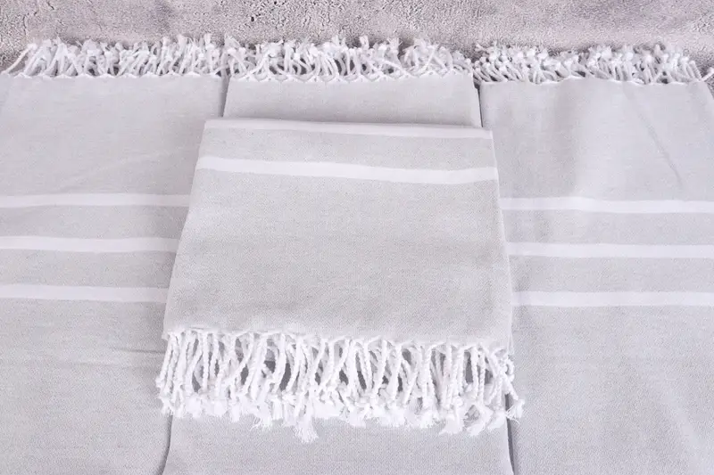 70x40 Cotton Striped Towel, Bachelorette Party Gifts Bridesmaids, Personalised Gift, Lightweight towel, Turkish Beach Towel Monogram, Soft towel - 4