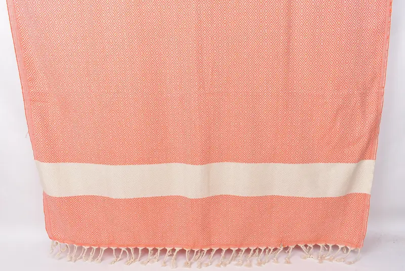 Home Decor Gifts, Turkish Beach Towel Monogram, Organic Cotton Towel, Gift For Bride, Bridal Shower Favors, Gift For Him, 70x40 Cotton Diamond Towel - 8