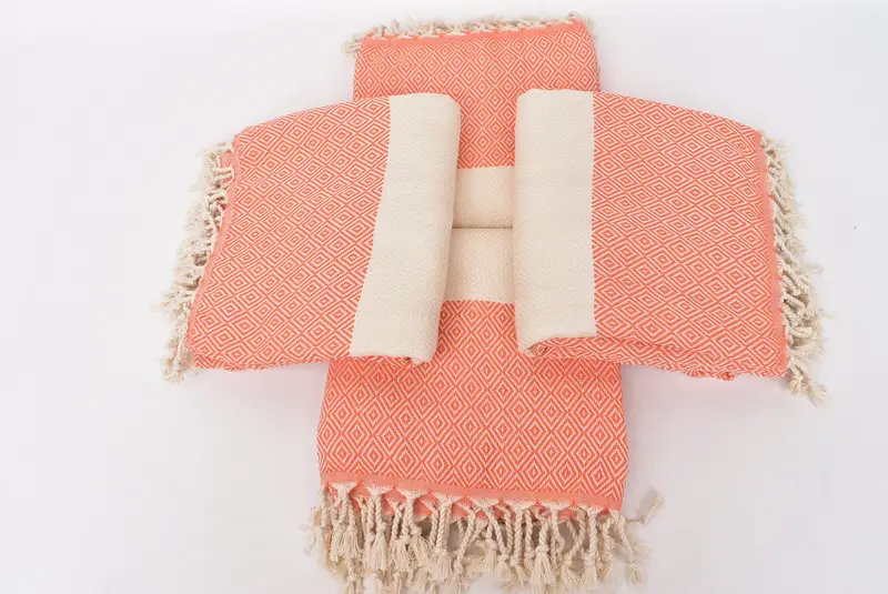 Home Decor Gifts, Turkish Beach Towel Monogram, Organic Cotton Towel, Gift For Bride, Bridal Shower Favors, Gift For Him, 70x40 Cotton Diamond Towel - 6
