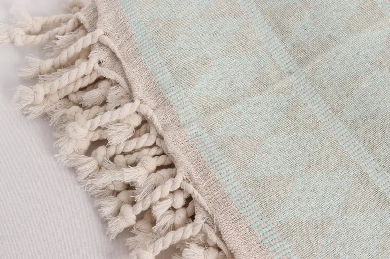 Bridesmaid Gifts, Bachelorette Party Items, Decorative Blanket, 100x88 Linen Kilim Design Towel, Wedding Favors, Valentines Day Gift For Him - 7