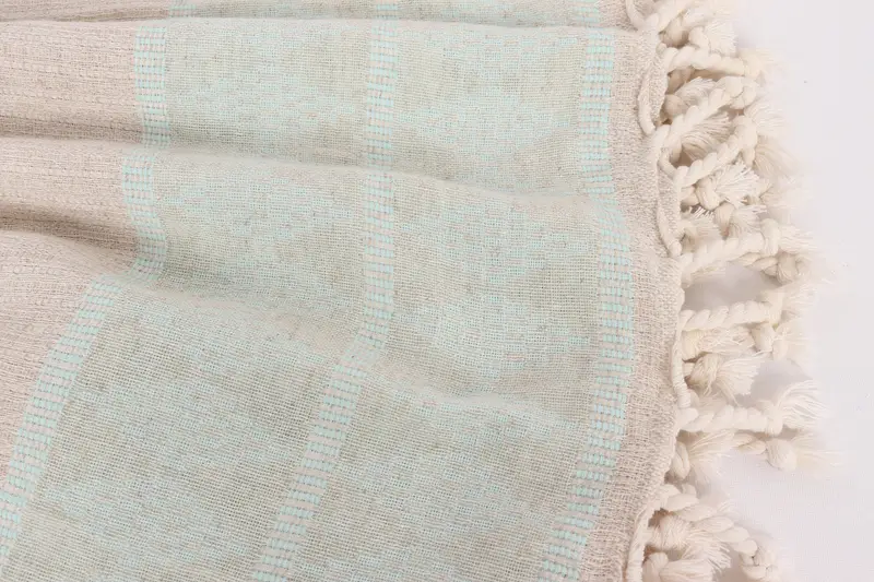 Bridesmaid Gifts, Bachelorette Party Items, Decorative Blanket, 100x88 Linen Kilim Design Towel, Wedding Favors, Valentines Day Gift For Him - 8