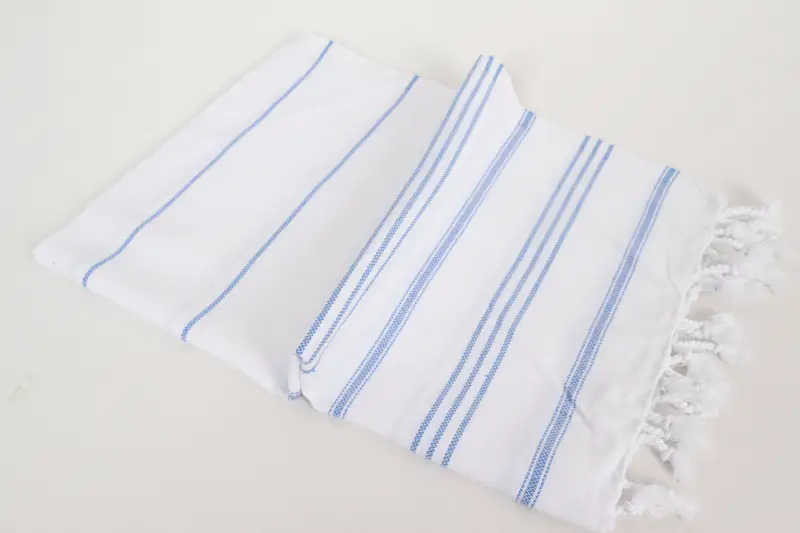 Monogram Kitchen Towel, Spa Towel, 40x24 Cotton Striped Towel, Small Bath Towels, Xmas Gifts, Organic Towel, Kitchen Towel, Valentines Day Gift - 11