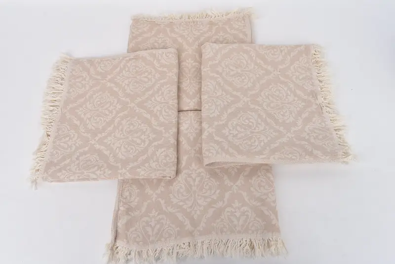 Plaj düğün lehine, spa hediyesi, 40x24 pamuk barok havlu, monogram havlu, kişiselleştirilmiş hediyeler, monogram el havlu, özel el havlu, yaz hediyesi - 7