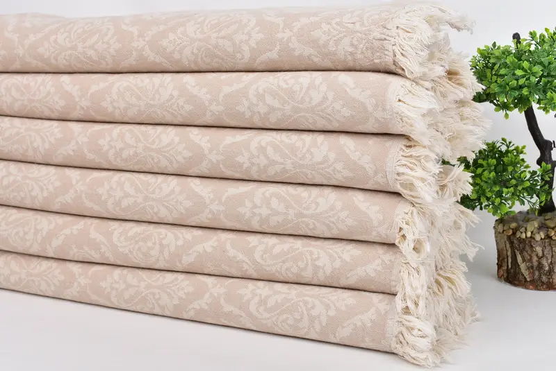 Plaj düğün lehine, spa hediyesi, 40x24 pamuk barok havlu, monogram havlu, kişiselleştirilmiş hediyeler, monogram el havlu, özel el havlu, yaz hediyesi - 4