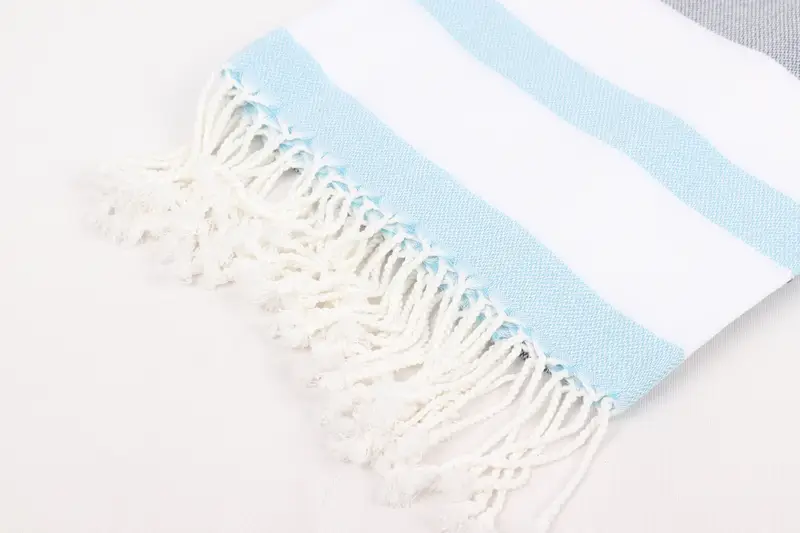Bridal Shower Favors, 70x40 Cotton Striped Towel, Personalized Turkish Towel, Fouta towel, Custom Wedding Gift From Bridesmaid, Wedding Gift Ideas - 7