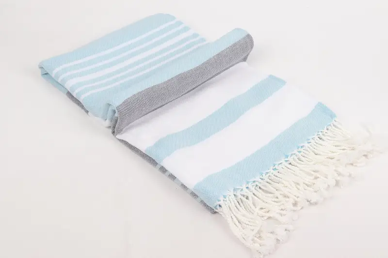Bridal Shower Favors, 70x40 Cotton Striped Towel, Personalized Turkish Towel, Fouta towel, Custom Wedding Gift From Bridesmaid, Wedding Gift Ideas - 6