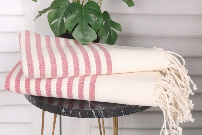 Bachelorette Party Decorations, Monogrammed Beach Towel, Thin towel, 70x40 Cotton Striped Towel, Turkish Bath Towel Set, Gym Towel, Home Decor Towel - 2