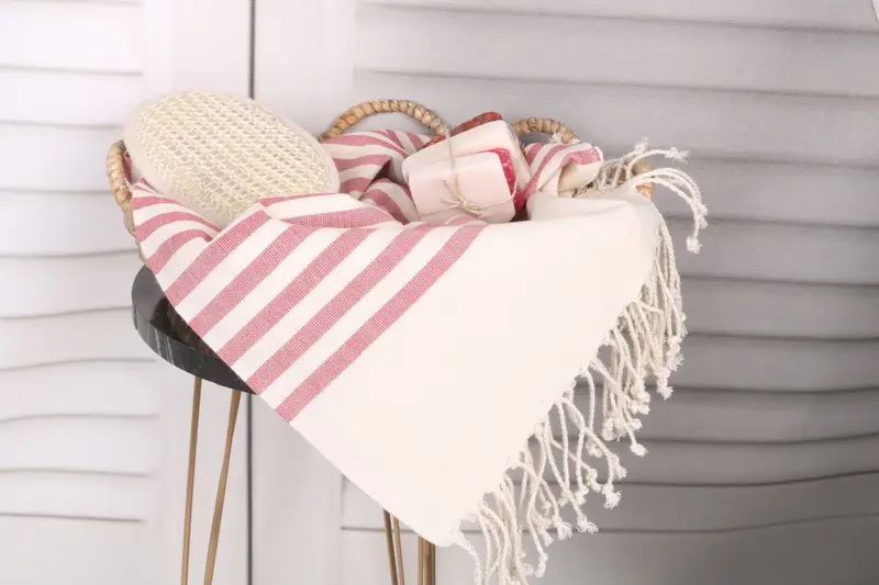 Bachelorette Party Decorations, Monogrammed Beach Towel, Thin towel, 70x40 Cotton Striped Towel, Turkish Bath Towel Set, Gym Towel, Home Decor Towel - 3