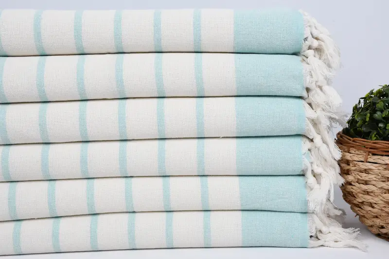 Spa Gift, Personalized Hand Towel, Custom Wedding Gift From Bridesmaid, Spa Towel, 36x18 Cotton Striped Towel, Small Bath Towels, Personalized Gift - 2