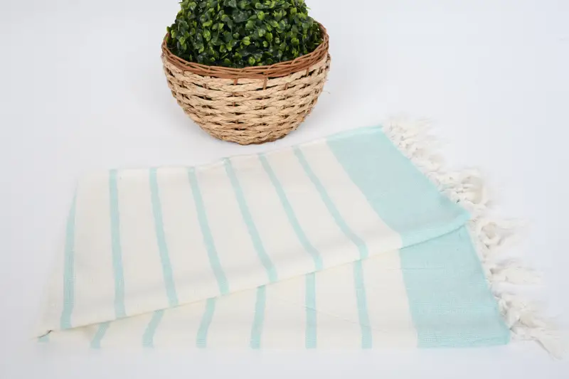 Spa Gift, Personalized Hand Towel, Custom Wedding Gift From Bridesmaid, Spa Towel, 36x18 Cotton Striped Towel, Small Bath Towels, Personalized Gift - 4
