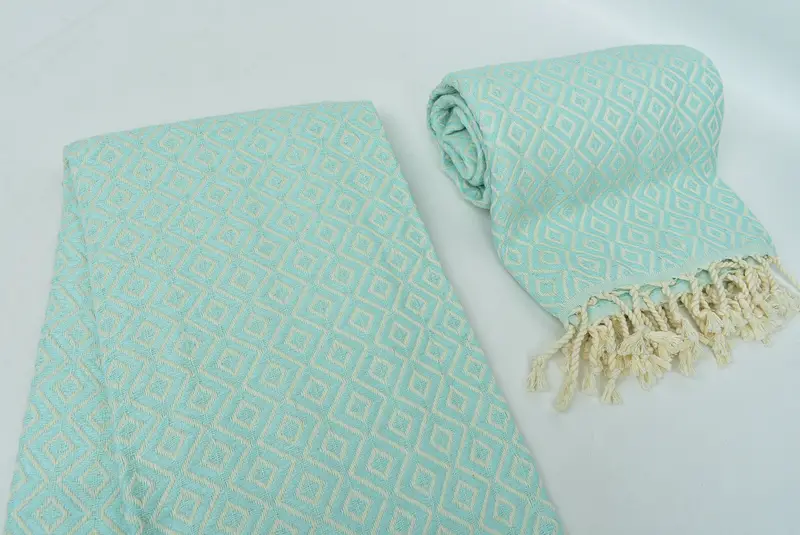 Quick-dry towel, Gift Boxes Towel, Embroidery Towel, Custom Wedding Towel, Hammam Towel USA, 70x40 Cotton Diamond Towel, Hammam towel, Summer Gift - 7
