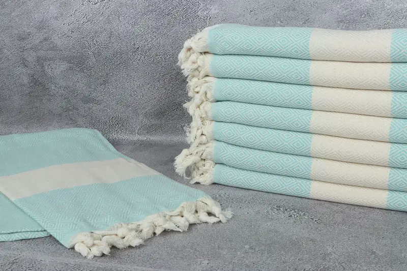 70x40 Cotton Diamond Towel, Extra large Turkish bath towel, Home Decor Gifts, Pool Towels, Wedding Gift, Towel With Name, Custom Gift, Memorial Gift - 2