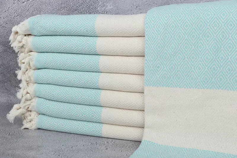 70x40 Cotton Diamond Towel, Extra large Turkish bath towel, Home Decor Gifts, Pool Towels, Wedding Gift, Towel With Name, Custom Gift, Memorial Gift - 1