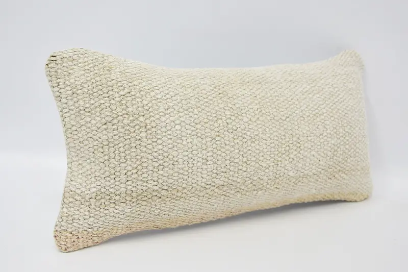 8x16 Beige Cushion Cover, Antique Pillows, Vintage Kilim Throw Pillow, Sofa Pillow Sham, Turkish Corner Pillow Case, Pillow, Throw Kilim Pillow - 3