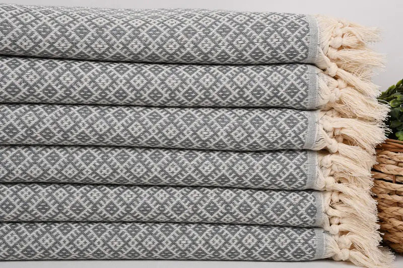 Gym Towel, Beach Towel Bulk, Turkish hand towel, Bachelorette Gifts, Peshtemal, Organic Towel, Custom Beach Towel, 70x40 Cotton Diamond Towel - 2