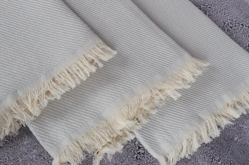 Home Gift, Handwoven Turkish Towel, Housewarming Gift, 70x36 Cotton Striped Towel, Peshtemal Towel, Thin towel, Bachelorette Favors Beach - 5