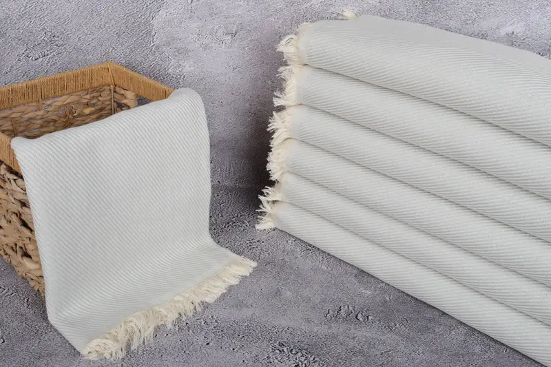 Home Gift, Handwoven Turkish Towel, Housewarming Gift, 70x36 Cotton Striped Towel, Peshtemal Towel, Thin towel, Bachelorette Favors Beach - 3