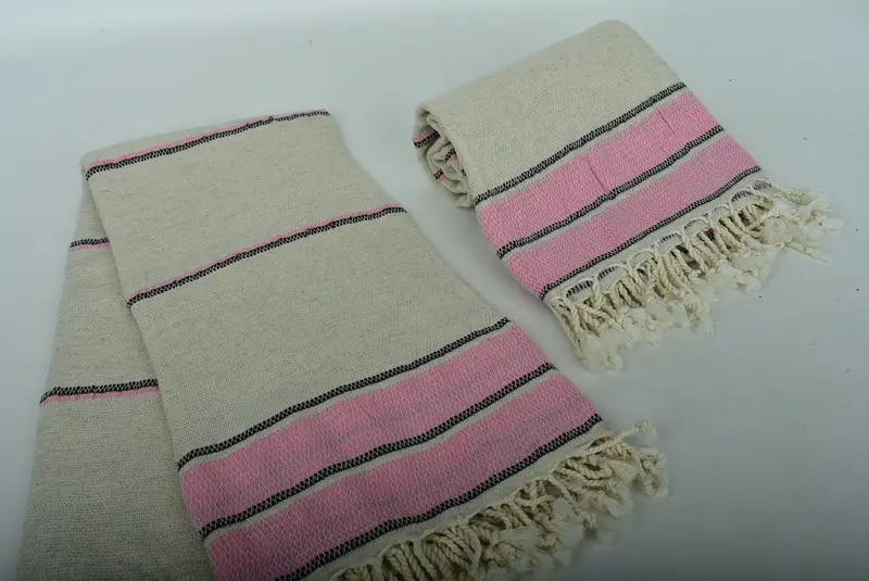 Peshtemal, Bachelorette Hediyeleri, Türk Banyo Havlusu, saçaklı Türk Peshtemal Plaj Havlusu ABD, 70x36 Keten Çizgili Havlu, Türk Havlu ABD - 7