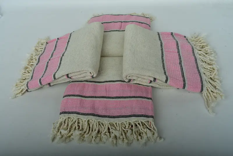 Peshtemal, Bachelorette Hediyeleri, Türk Banyo Havlusu, saçaklı Türk Peshtemal Plaj Havlusu ABD, 70x36 Keten Çizgili Havlu, Türk Havlu ABD - 6