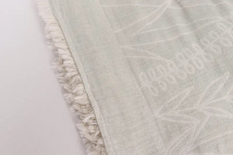 92x84 Cotton Floral Design Towel, Tablecloth, House Warming Gift, Shower Curtain, Custom Wedding Gifts, Turkish Bedspread, Housewarming Gift - 8