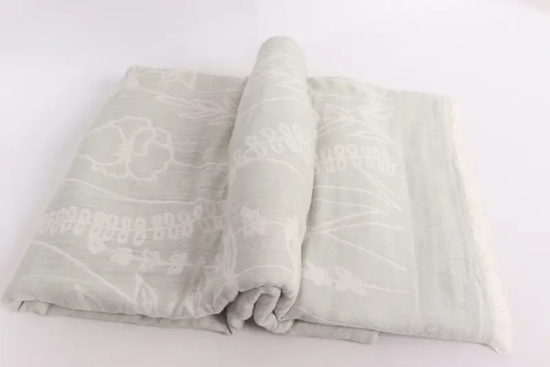 92x84 Cotton Floral Design Towel, Tablecloth, House Warming Gift, Shower Curtain, Custom Wedding Gifts, Turkish Bedspread, Housewarming Gift - 7