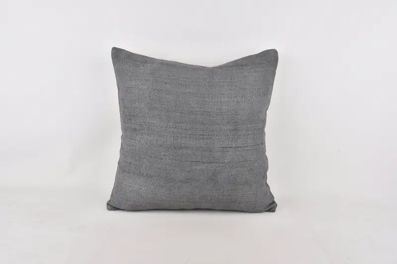 24x24 Gray Pillow Cover, Pillow, Interior Designer Pillow, Home Decor Pillow, Seat Cushion Case, Bright Cushion Case, Gift Pillow - 1