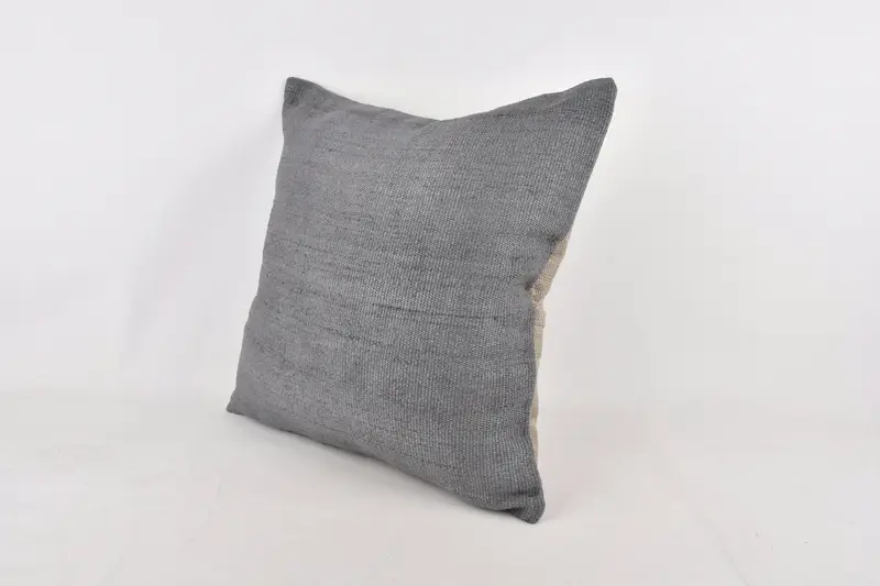 24x24 Gray Pillow Cover, Pillow, Interior Designer Pillow, Home Decor Pillow, Seat Cushion Case, Bright Cushion Case, Gift Pillow - 3
