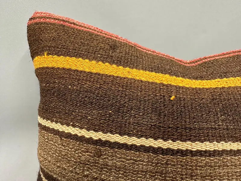 Pillow Cover, Boho Pillow, Muted Pillow, Chair Pillow Case, 18x18 Red Cushion Cover, Pet Pillow Sham, Turkish Pillow, Home Decor Pillow - 5