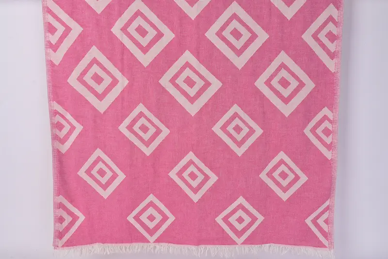 Turkish towel, Yoga Towel, Embroidered Towel, Halloween Bachelorette Party Favors, 70x36 Cotton Geometric Towel, Birthday Gift, Personalized Towel - 8
